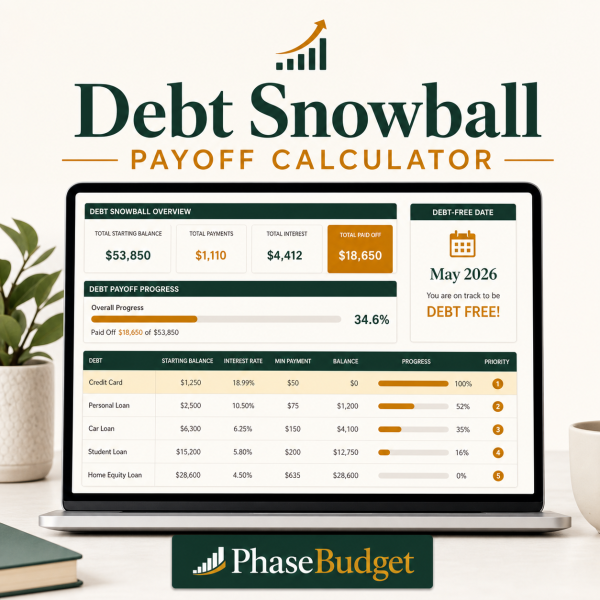 Debt Snowball Payoff Calculator