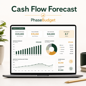 Small Business Cash Flow Forecast