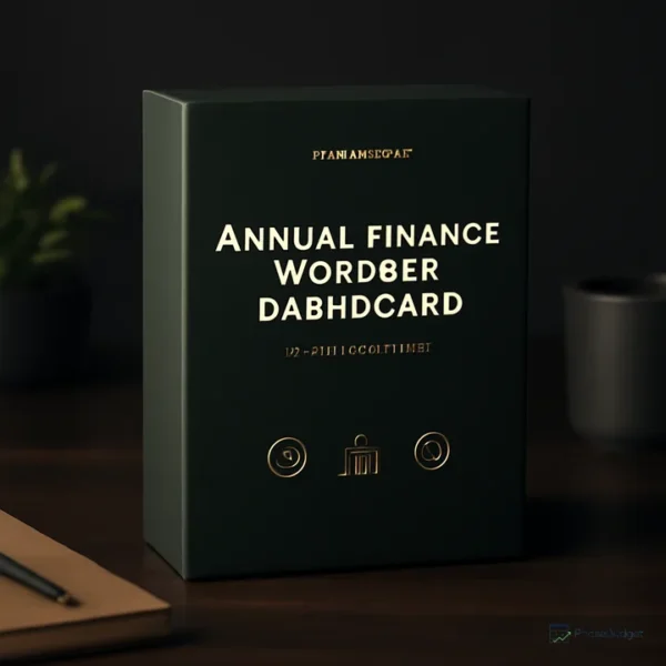 Annual Finance Planning Dashboard