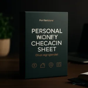 Personal Money Check-In Sheet