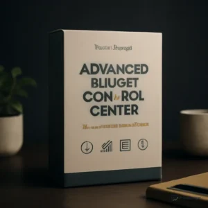 Advanced Budget Control Center