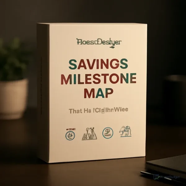 Savings Milestone Map