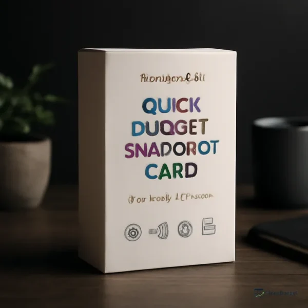 Quick Budget Snapshot Card