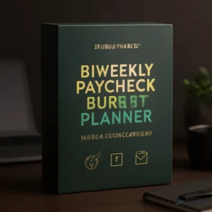 Biweekly Paycheck Budget Planner