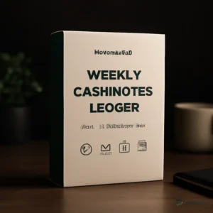 Weekly Cash Notes Ledger